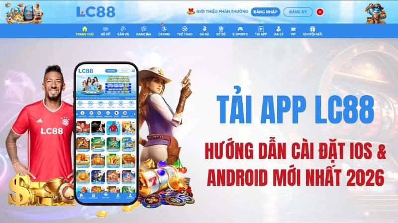 Tải App LC88 – Hướng Dẫn Cài Đặt iOS & Android Mới Nhất 2026